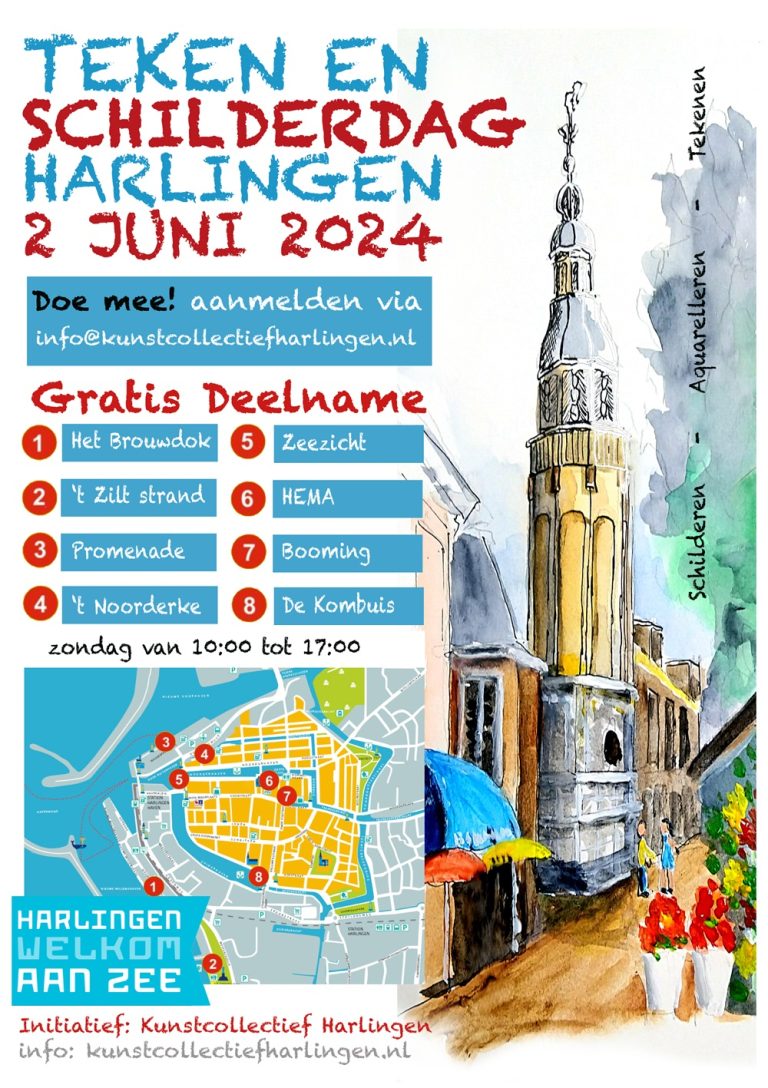 Affiche Schilderdag Harlingen